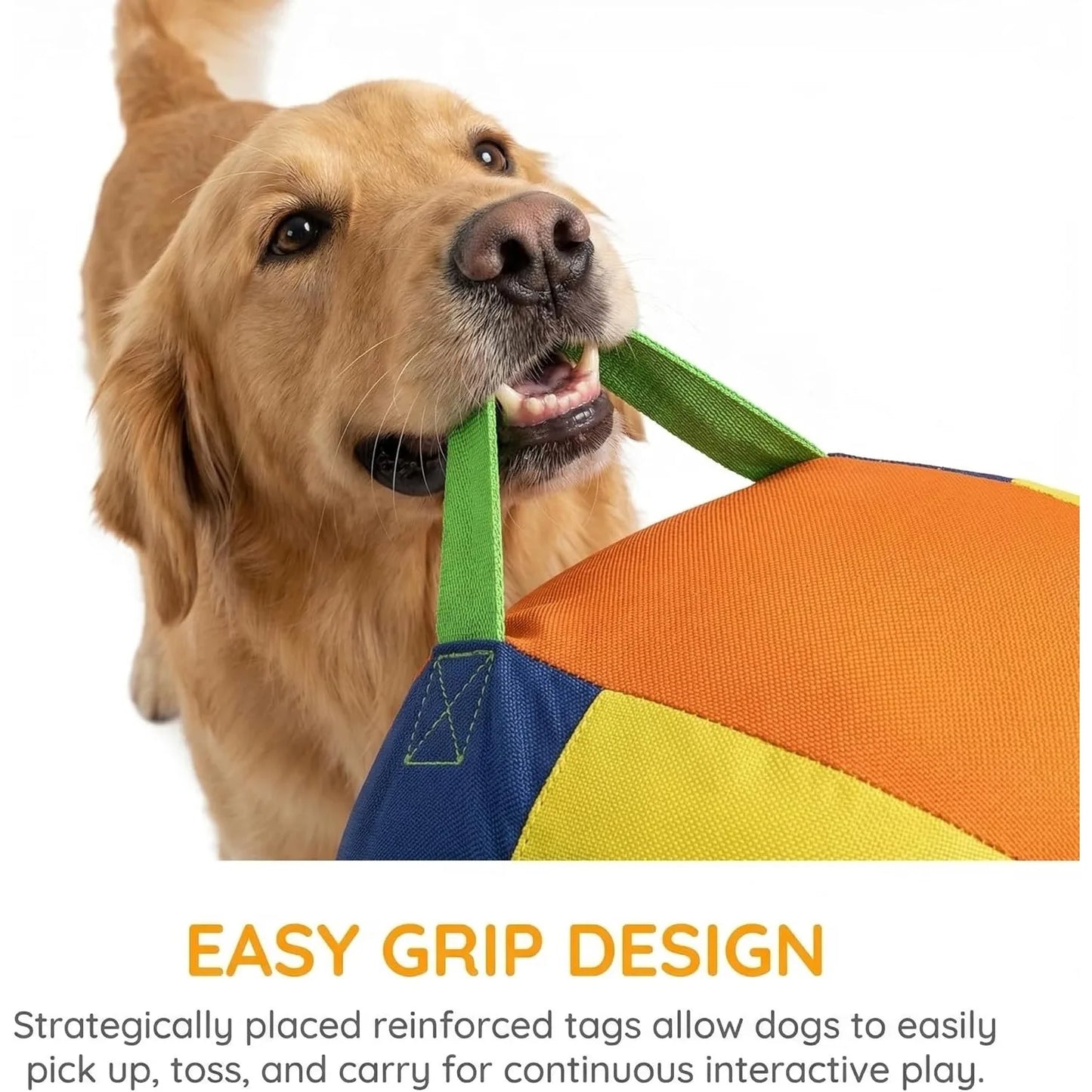 Inflatable Herding Ball for Dogs and Horses Tear Resistant Build and Handle