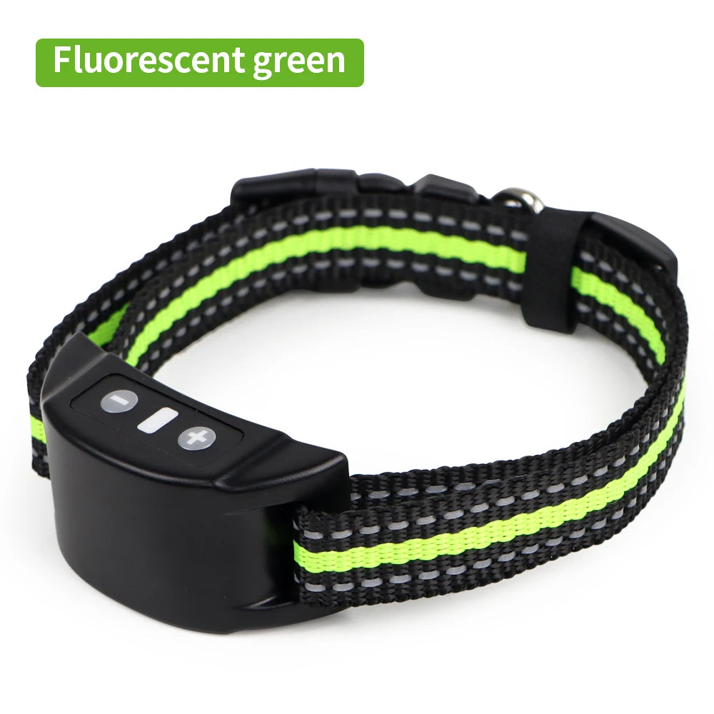 Anti Bark Dog Training Collar USB Rechargeable Beep Shock Collar