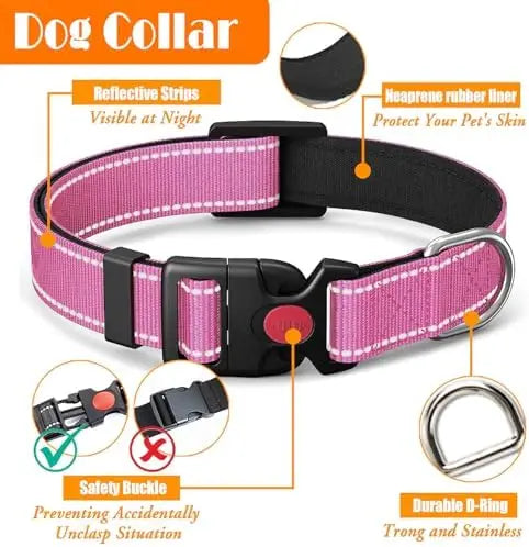 YTYIN Training Kit For Dogs No Pull Harness With Collar Leash