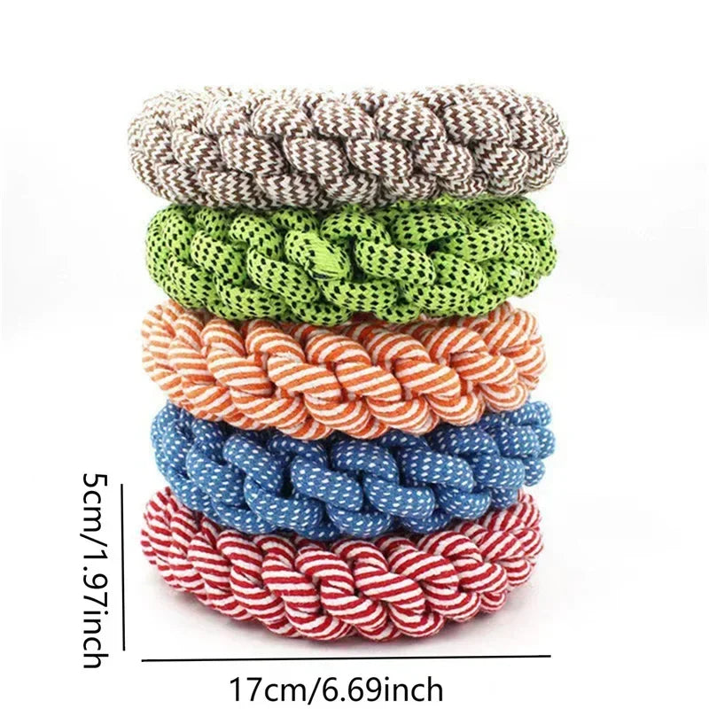 Laimala Durable Rope Dog Toys Chew Resistant For Aggressive Chewers