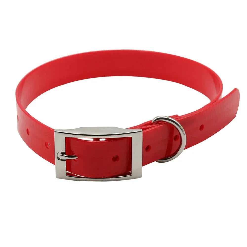 Waterproof TPU Nylon Dog Collar Quick Release Reflective AllSeason