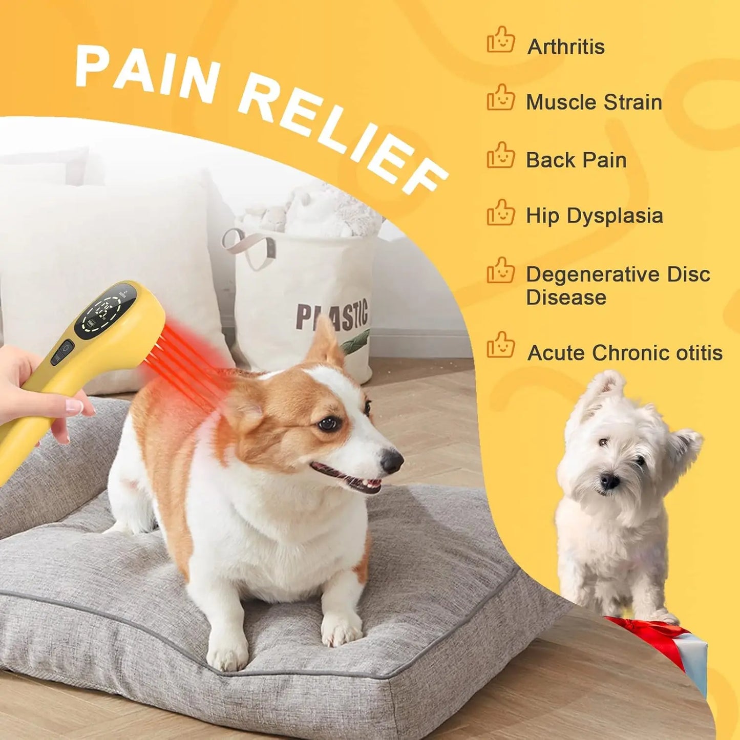 Veterinary Laser Therapy Device For Dogs LLLT Red Light Therapy