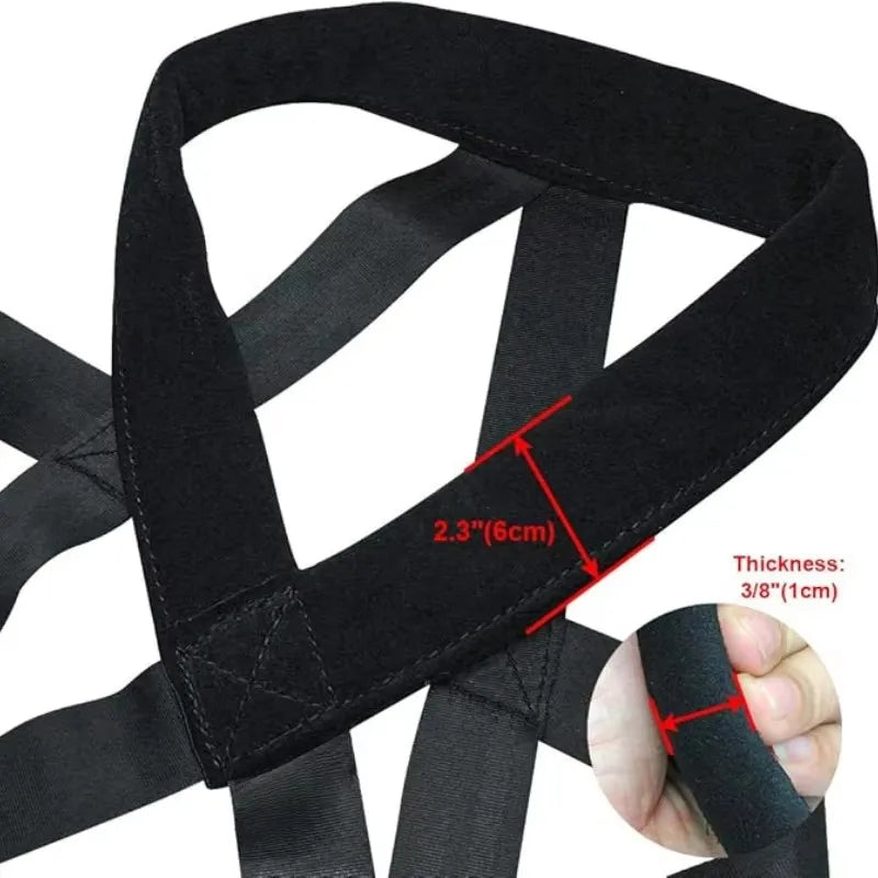 Durable Working Dog Training Leash Sled Belt For Enthusiasts