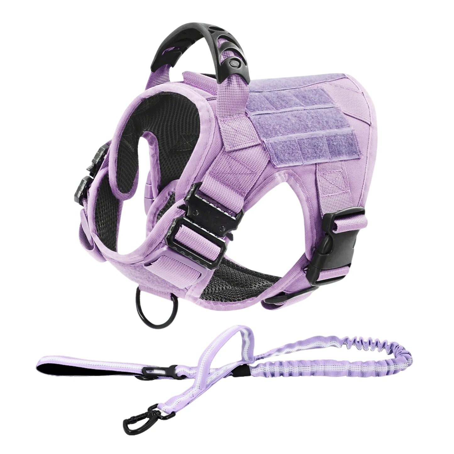 PETRAVEL Military Camouflage Dog Harness for German Shepherd Training