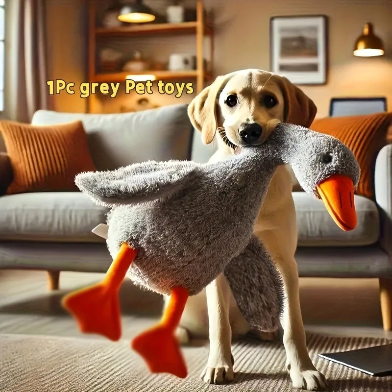 Soft Colorful Duck Plush Toy for Cats and Dogs Companion