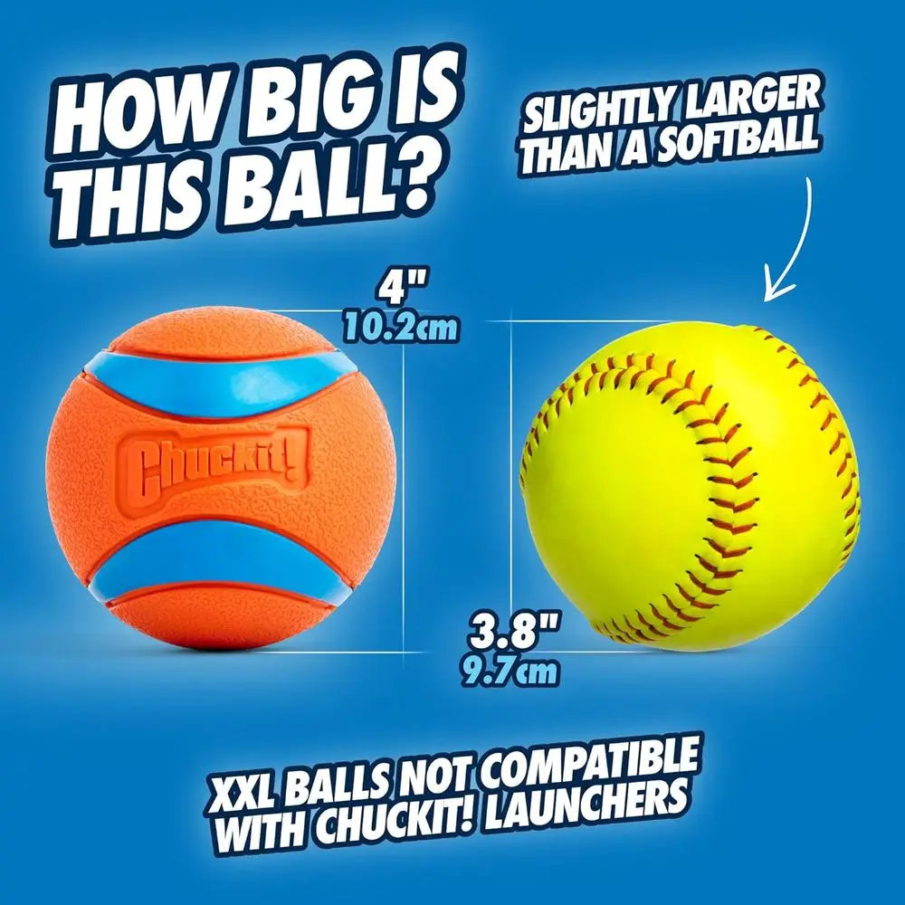 Ultra Durable Rubber Ball For Dogs High Bounce Floats Toy