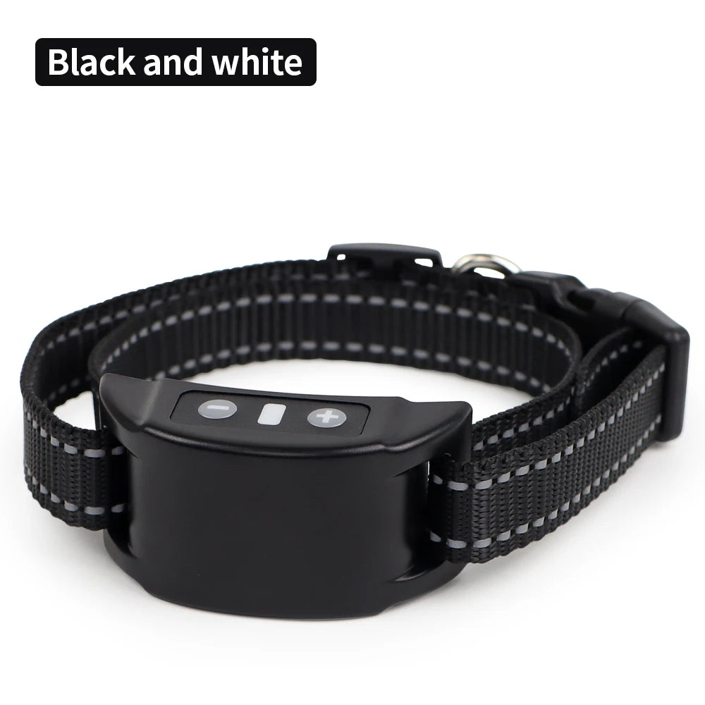 Anti Bark Dog Training Collar USB Rechargeable Beep Shock Collar