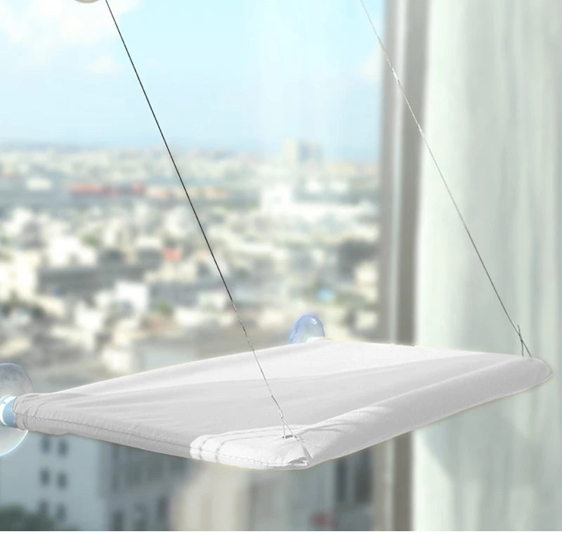 Cat Hammock Window Hanger Detachable Pet Bed With Suction Shelf