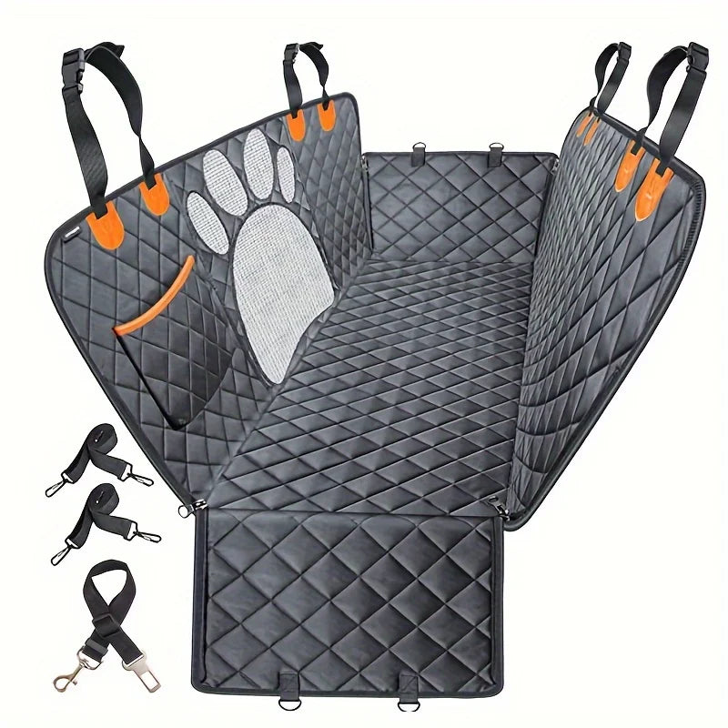 NONECN Dog Seat Cover Hammock Heavy Duty Scratch Resistant Rear