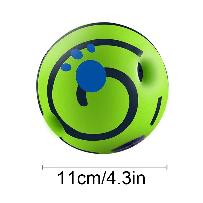 YTYIN Wobble Wag Giggle Ball Dog Toy For Attention