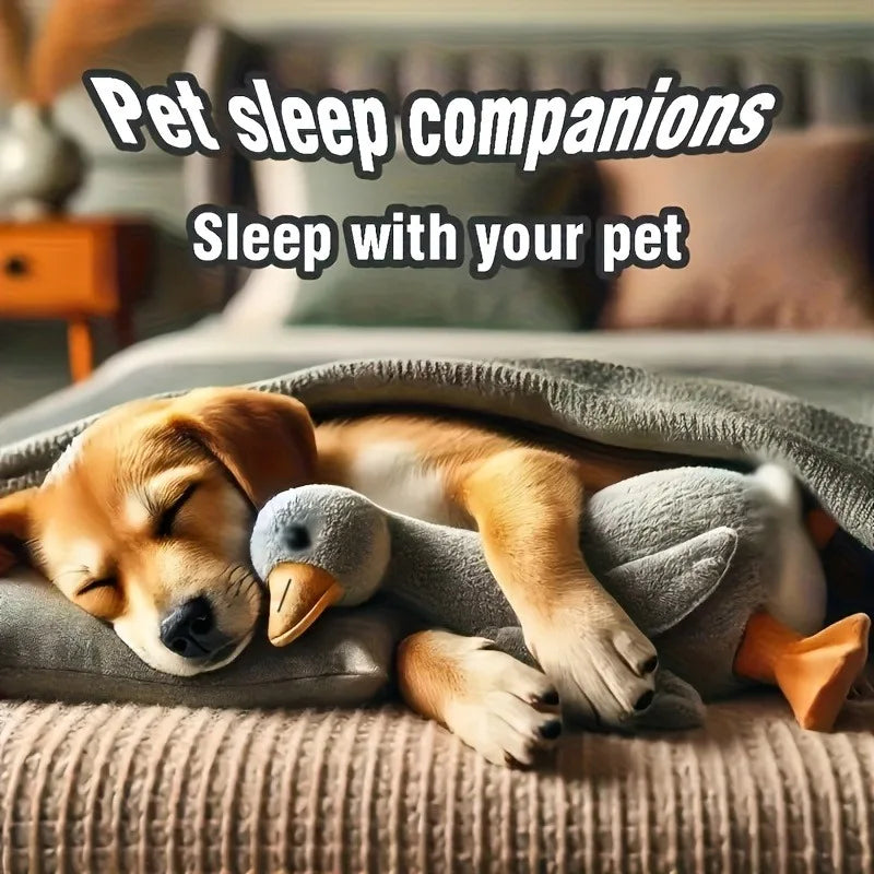 Soft Duck Plush Toy for Dogs and Cats Anxiety Relief and Play