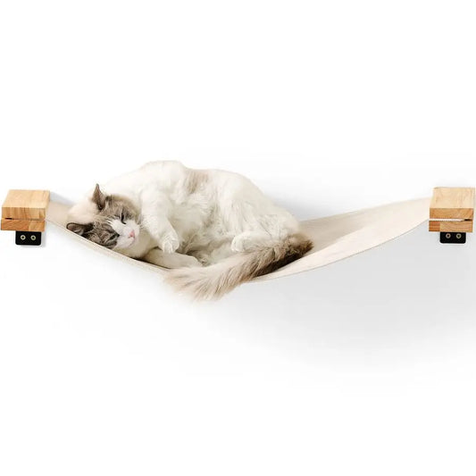 XMSJ Cat Wall Shelf Hammock Kitten Window Perch Easy Install