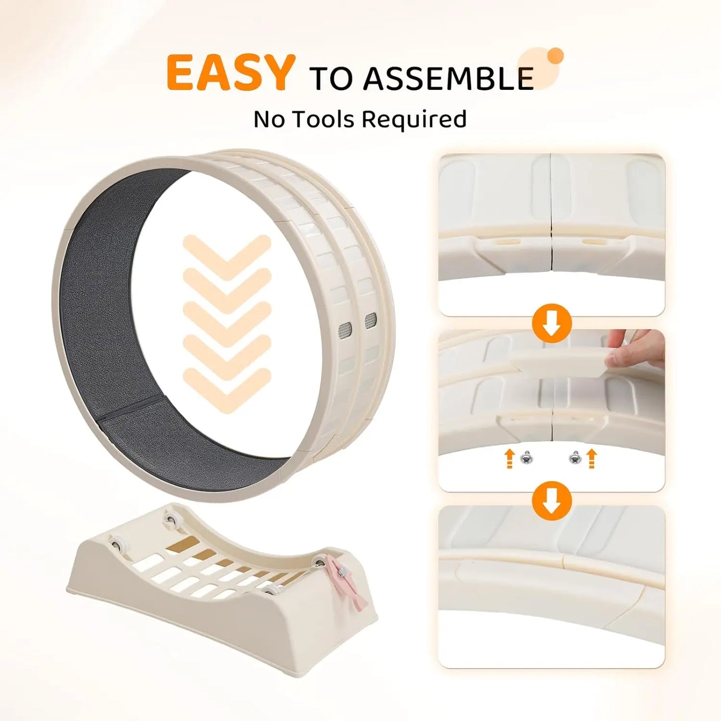 Cat Exercise Wheel Indoor Treadmill For Weight Loss Carpeted Runway