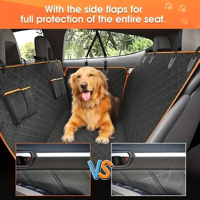 Dog Car Seat Cover Waterproof Hammock Nonslip Durable For Cars