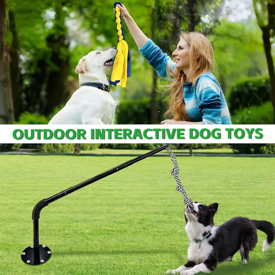 Tether Tug Outdoor Dog Toy Interactive Exercise for All Dogs