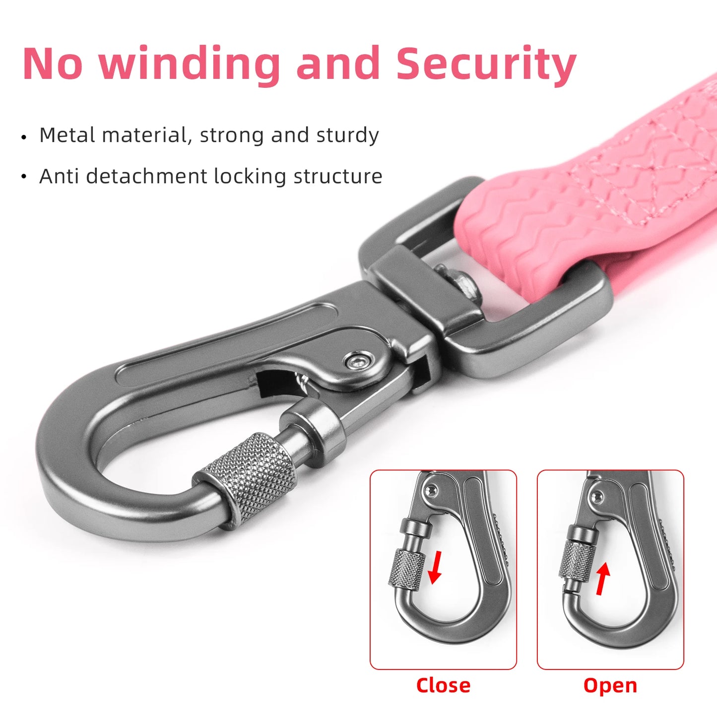 Henshine Dog Gear Non Slip Waterproof PVC Dog Leash