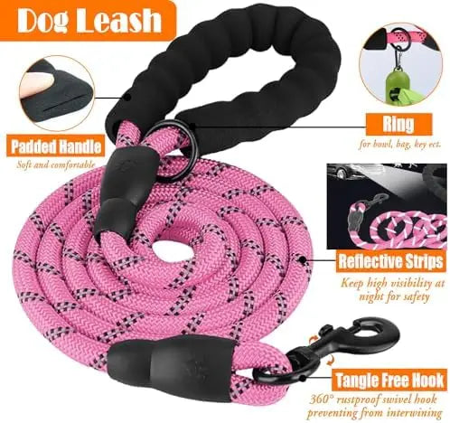 YTYIN Training Kit For Dogs No Pull Harness With Collar Leash