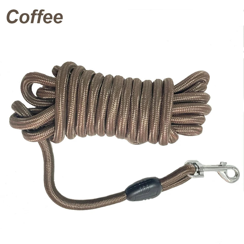 Heavy Duty Nylon Rope Dog Leash for Training and Recall