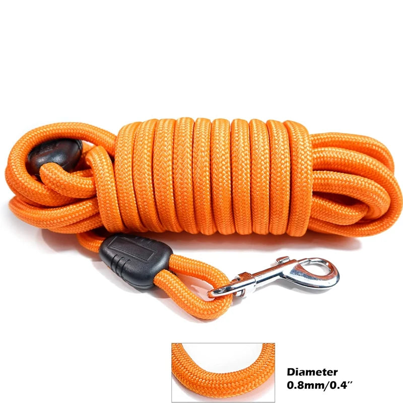 Heavy Duty Nylon Rope Dog Leash for Training and Recall