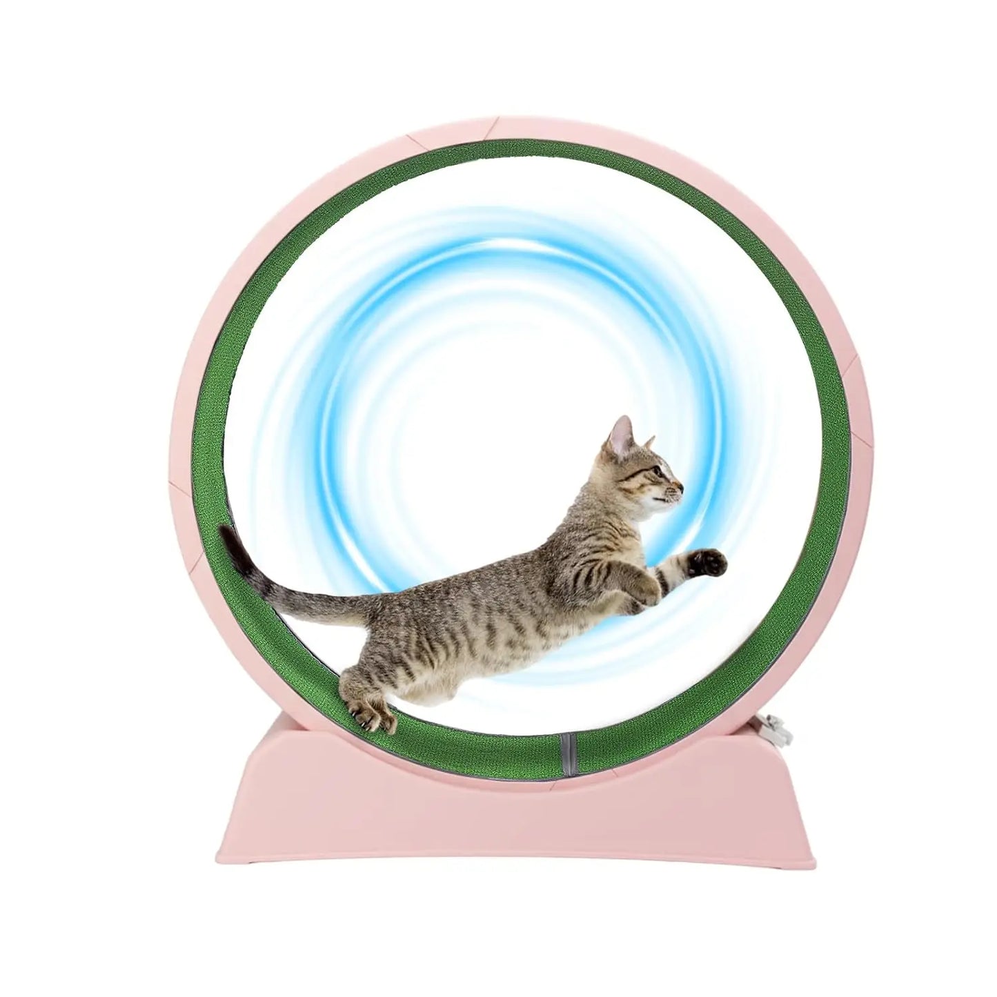 Cat Exercise Wheel Indoor Treadmill For Weight Loss Carpeted Runway