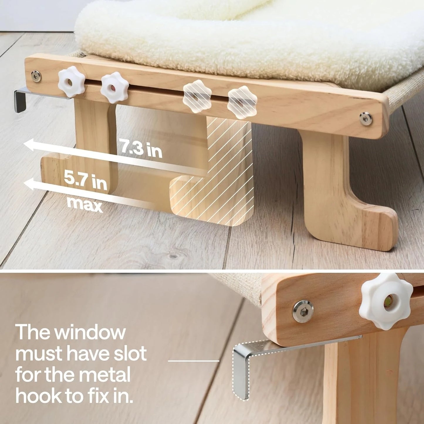 Cat Window Perch Heavy Duty Foldable Hammock Bed Four In One Ledge