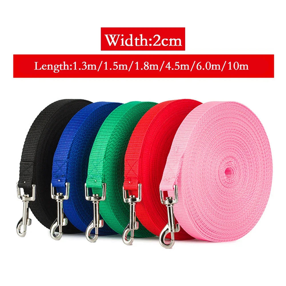 YTYINCN Nylon Dog Leash Tow Rope Training Lead for Cats Dogs
