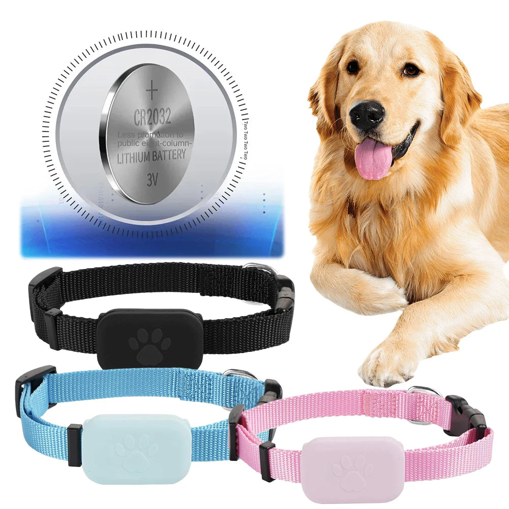 Shunmaii Pet GPS Tracker Real Time Collar For Cats Dogs