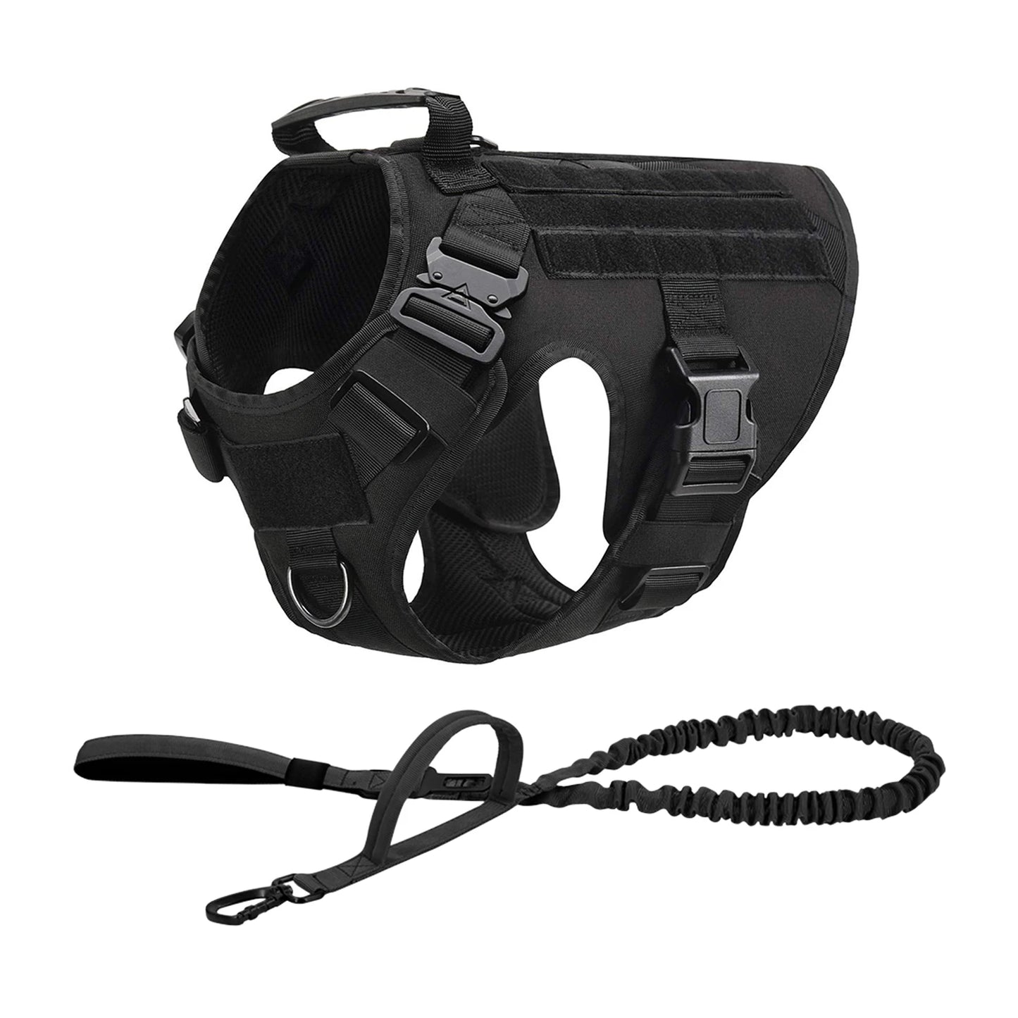PETRAVEL CN Tactical Dog Harness With Molle Pouches