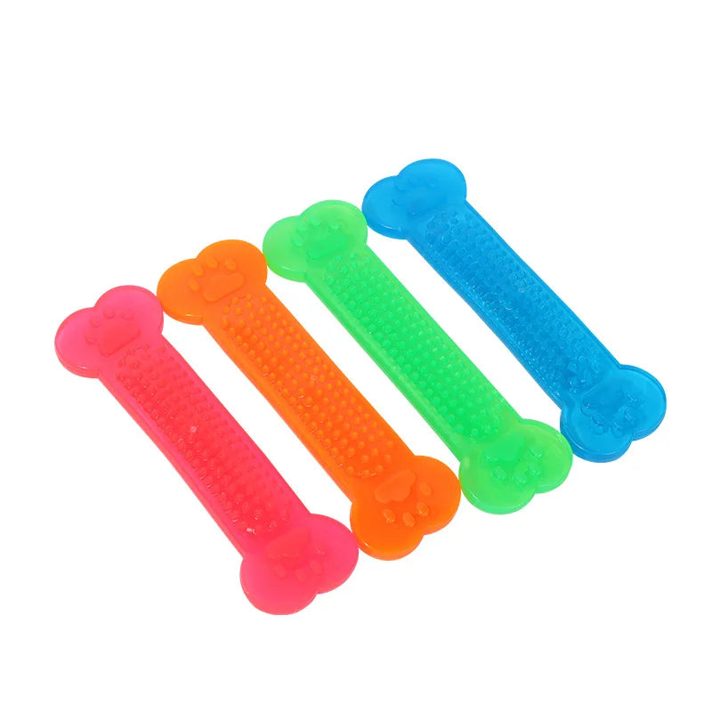 YTYIN Rubber Bone Chew Toy for Aggressive Chewers Dental Care
