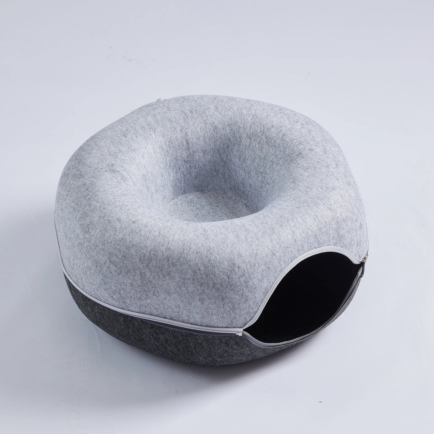 Hexagon Cat Tunnel Bed And Cave For Multiple Cats Playful