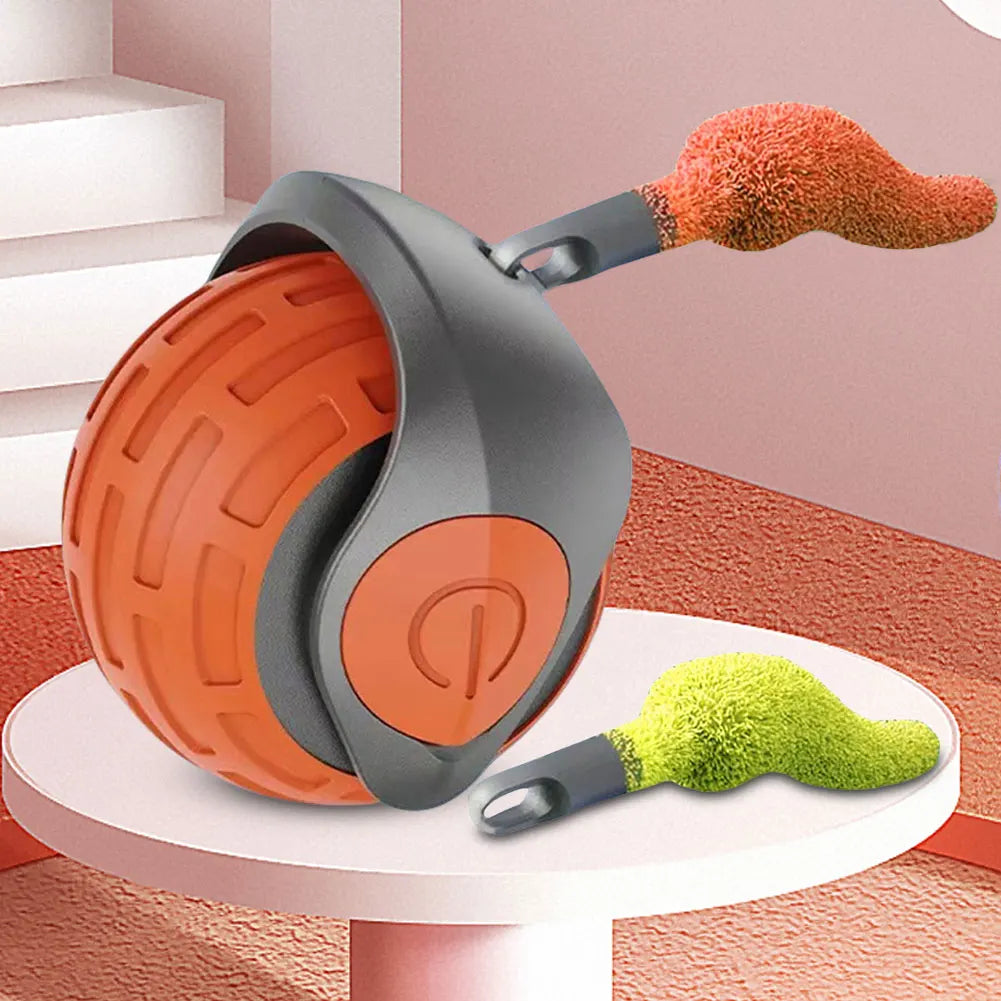 Shunmaii Cat Interactive Ball Toy Rechargeable Automatic Rolling Teaser