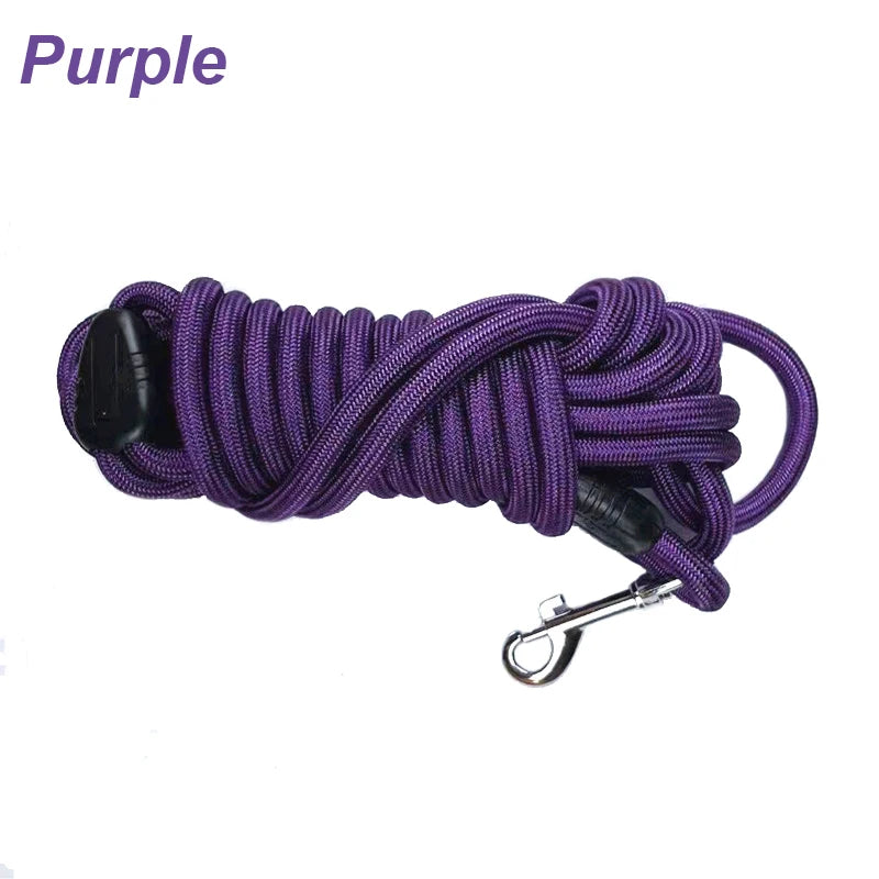 Heavy Duty Nylon Rope Dog Leash for Training and Recall
