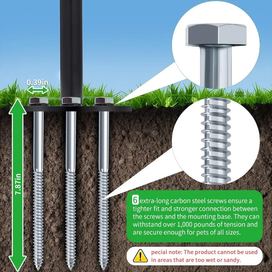 Tether Tug Outdoor Dog Toy Interactive Exercise for All Dogs