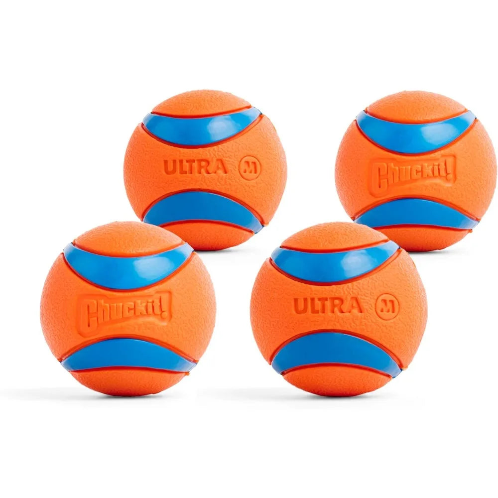 Ultra Bouncy Floating Rubber Dog Ball for Active Fetch Fun