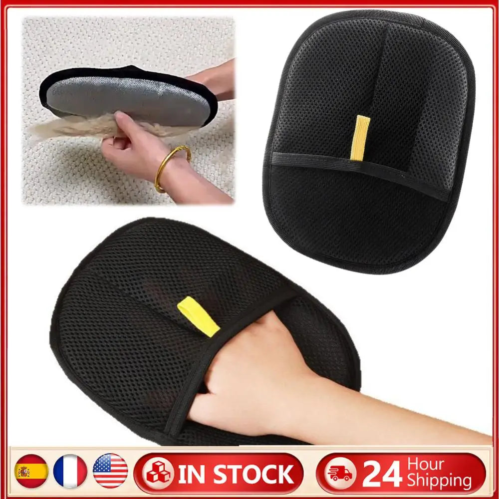 Shunmaii Pet Hair Deshedding Glove For Dogs Cats Rabbits