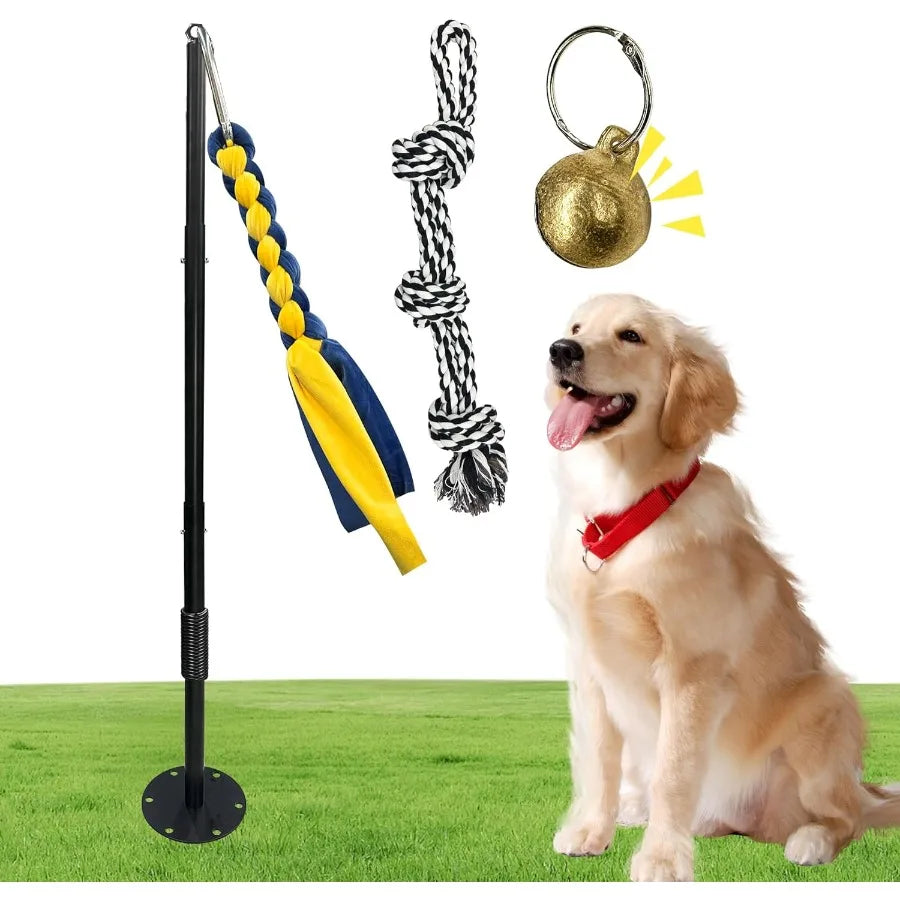 Tether Tug Outdoor Dog Toy Interactive Exercise for All Dogs