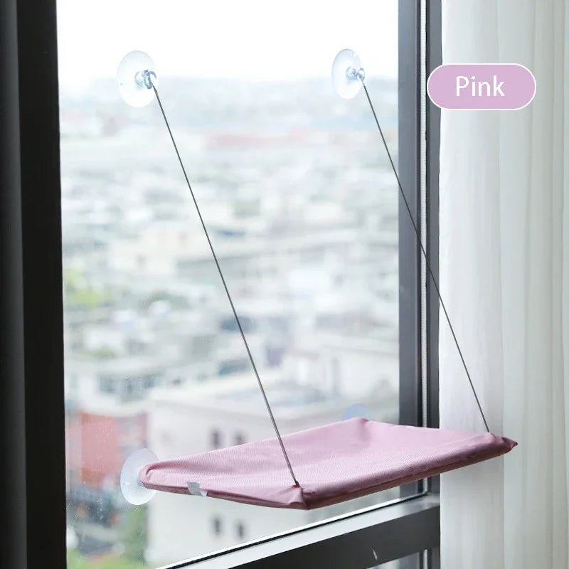 Cat Hammock Window Hanger Detachable Pet Bed With Suction Shelf