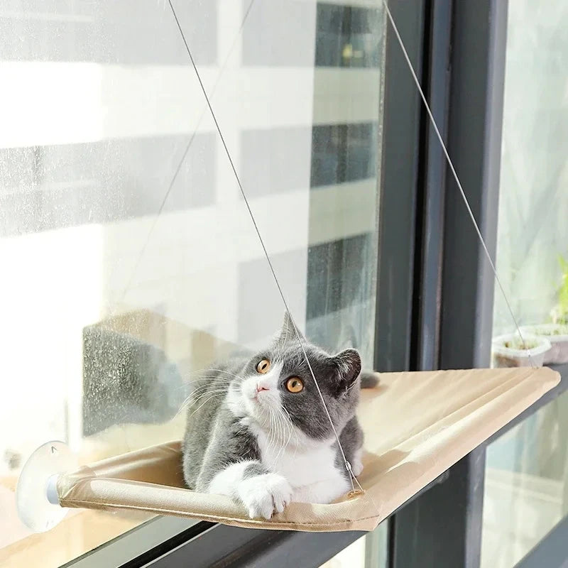 Cat Hammock Window Hanger Detachable Pet Bed With Suction Shelf
