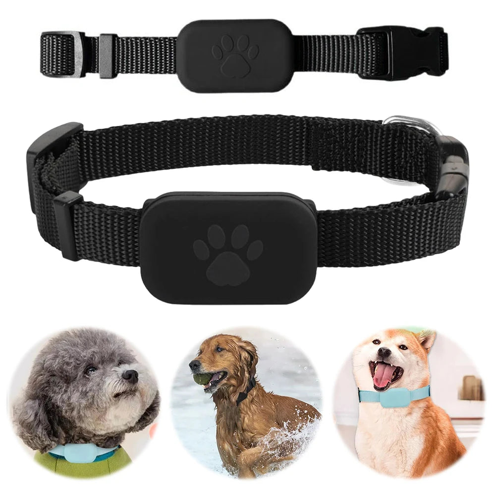 Shunmaii Pet GPS Tracker Real Time Collar For Cats Dogs